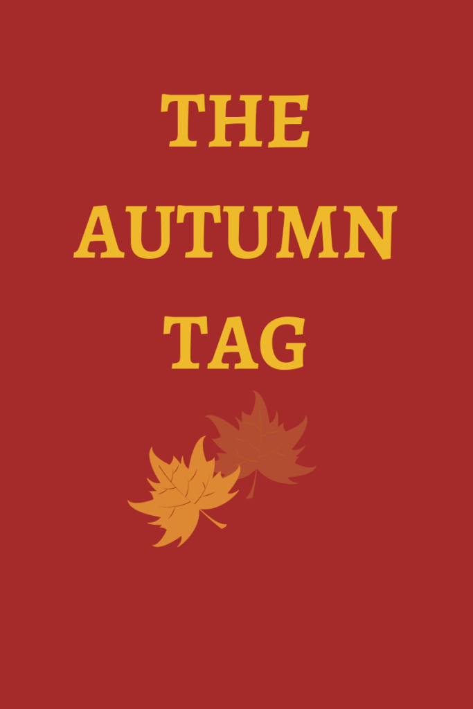 Photo description
Text reads the autumn tag. There is a graphic of autumn leaves below the text.. 