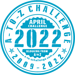 The a to Z challenge alternative badge