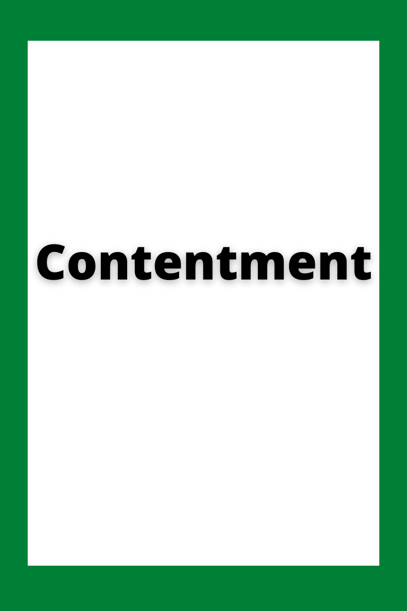 #AToZChallenge Day 3:&nbsp;Contentment